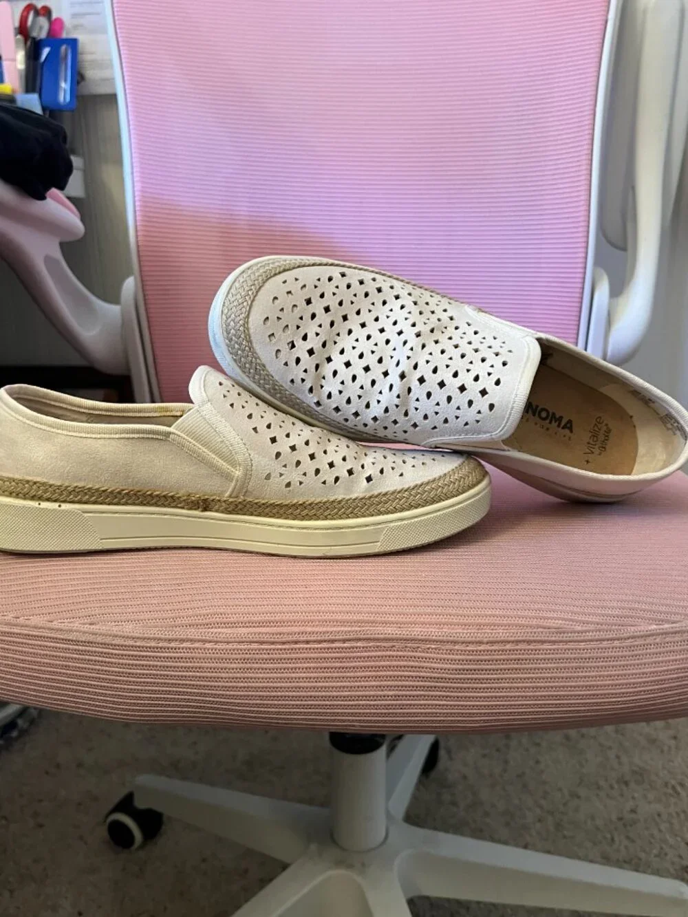 Vionic Perforated Slip‑On Espadrilles (Women’s)